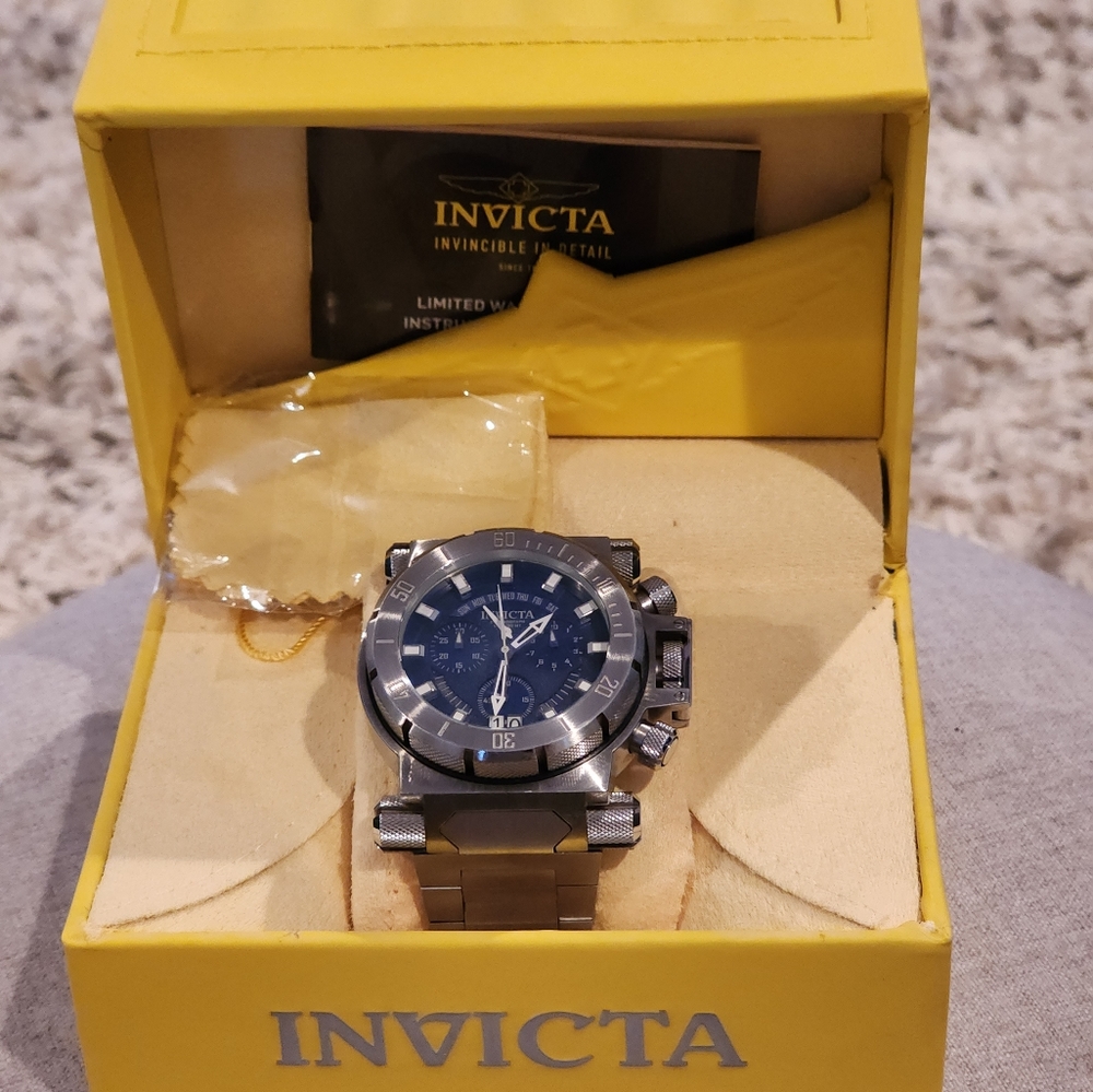 Invicta Men's Coalition Forces Stainless Steel Quartz Chronograph Watch